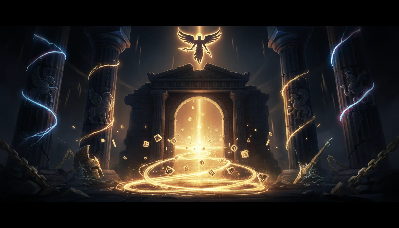 Conceptual gateway representing the route to real-money Supreme Zeus casinos