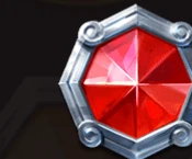 Red Octagon Gem